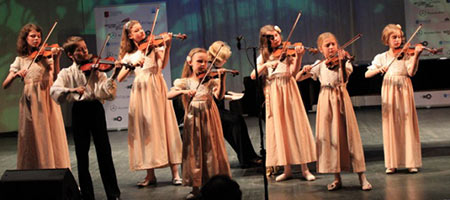 Тутти. Детский ансамбль скрипачей