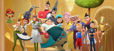 В гости к Робинсонам / Meet the Robinsons