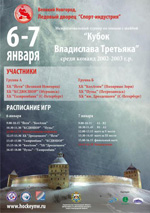 Постер Турнир по хоккею «Кубок Третьяка»