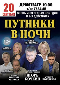 Постер Путники в ночи