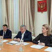 Александр Дронов и Валерий Фальков обсудили будущее Новгородского университета