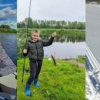 До конца конкурса семейных фото с рыбалки осталось чуть более суток