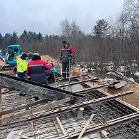 «Новгородавтодор» показал ремонт моста через хвойнинскую Левочку