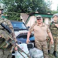Новгородцы доставили «Волгу» разведчикам в зону СВО