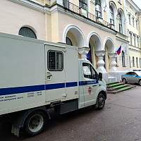 В Великом Новгороде на съемки сериала приехали полицейские