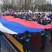 В Великом Новгороде отметили 11 лет воссоединения Крыма и Севастополя с Россией